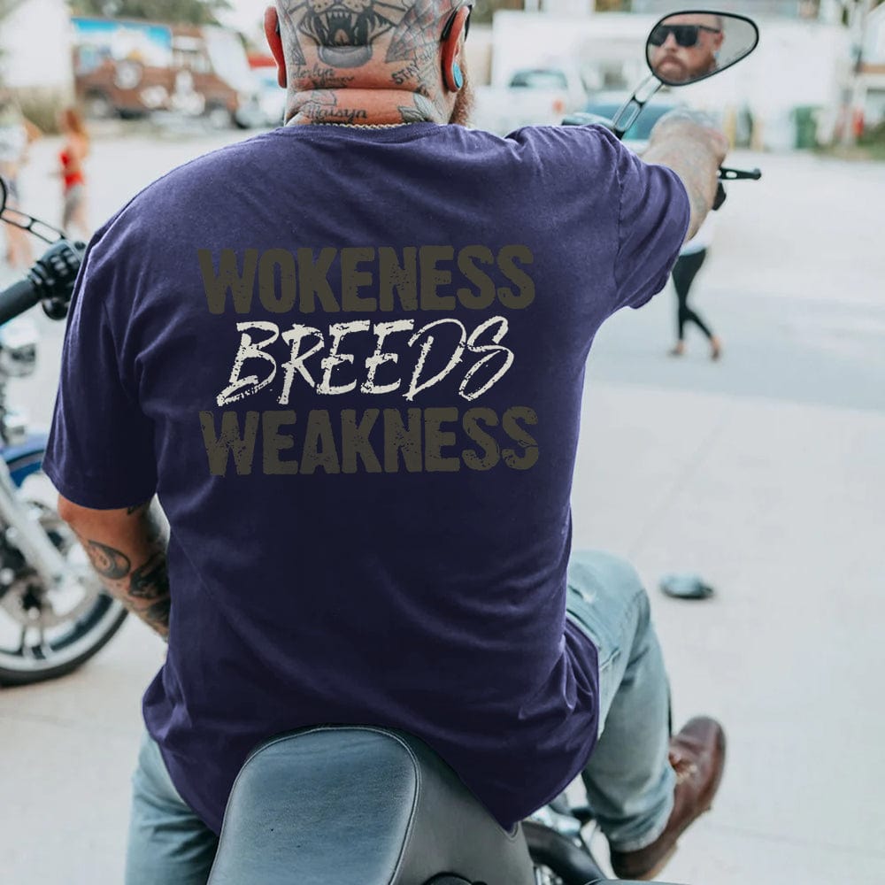 Wokeness Breeds Weakness Plus Size T-Shirt