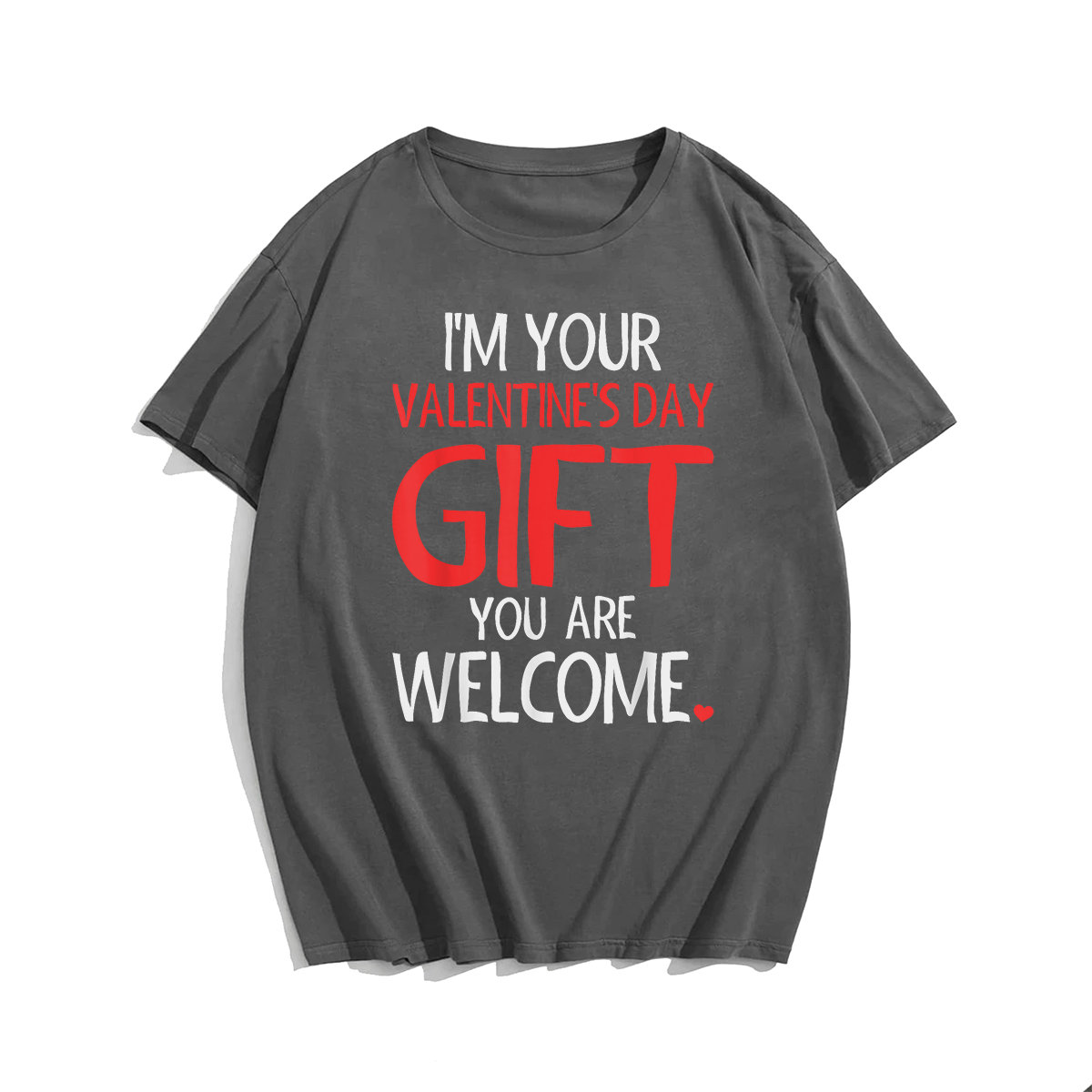 Im Your Valentine Valentines Day Funny V-day Pajama T-Shirt, Men Plus Size Oversize T-shirt for Big & Tall Man