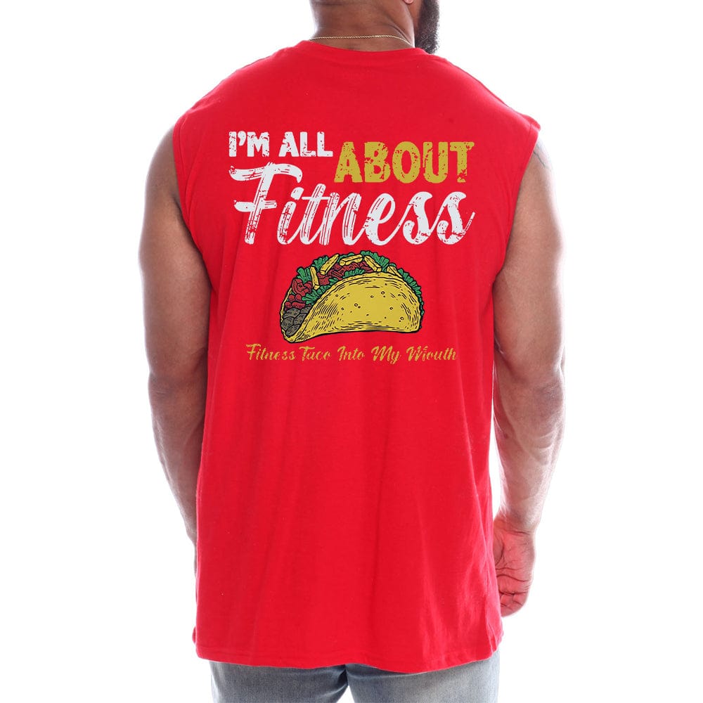 All About Fitness Back fashion Sleeveless