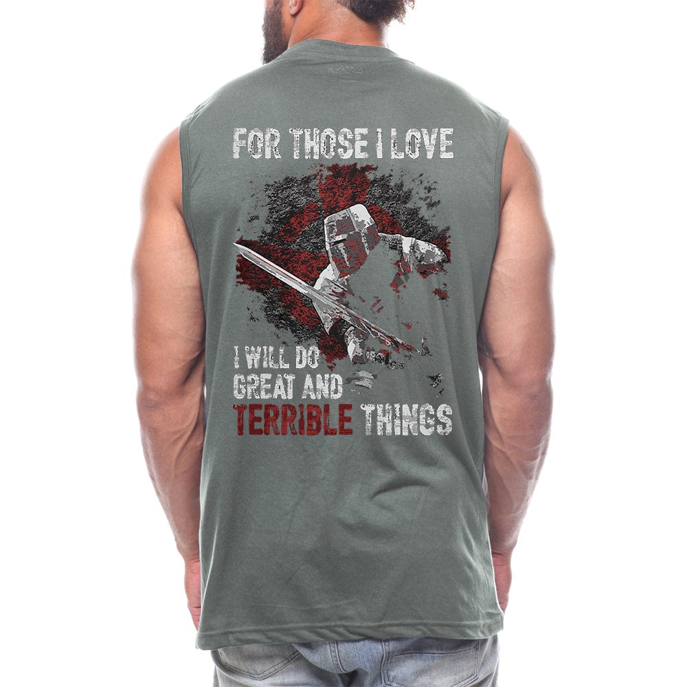 Great And Terrible Things Back fashion Sleeveless