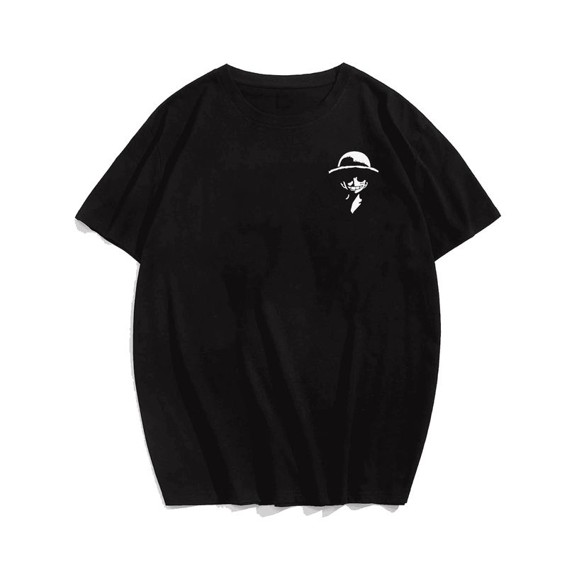 Nika Luffy Gear 5 Graphic T-Shirt for Men, Oversized T-Shirt for Big and Tall