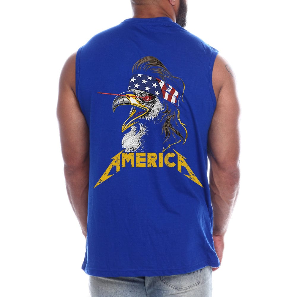 AMERICA! Back fashion Sleeveless