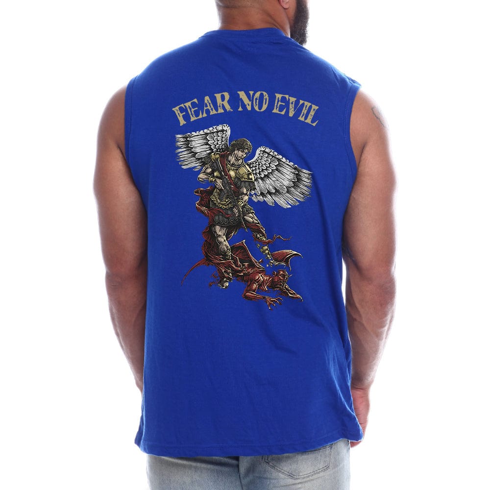 Fear No Evil Back fashion Sleeveless