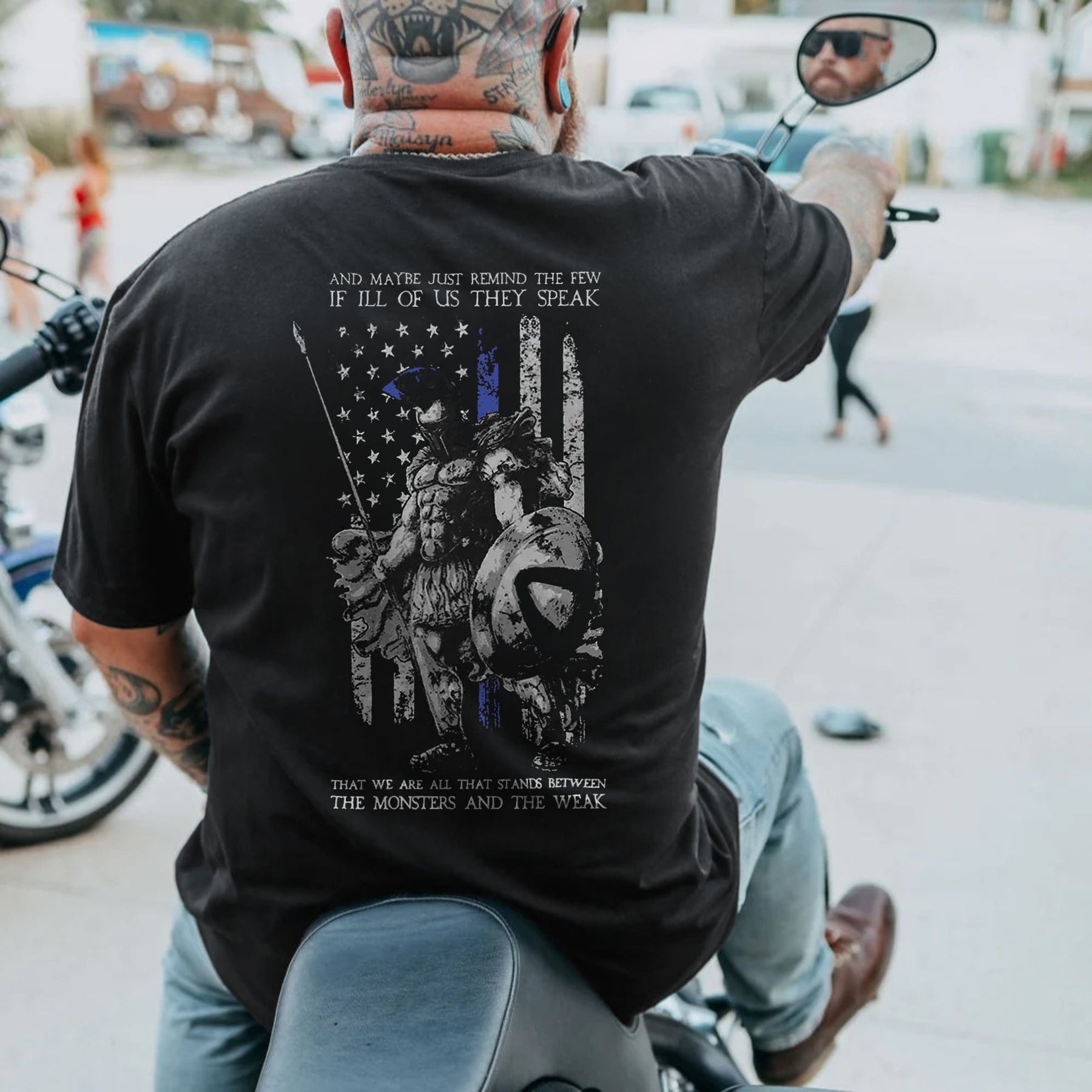 American Spartan Plus Size T-Shirt