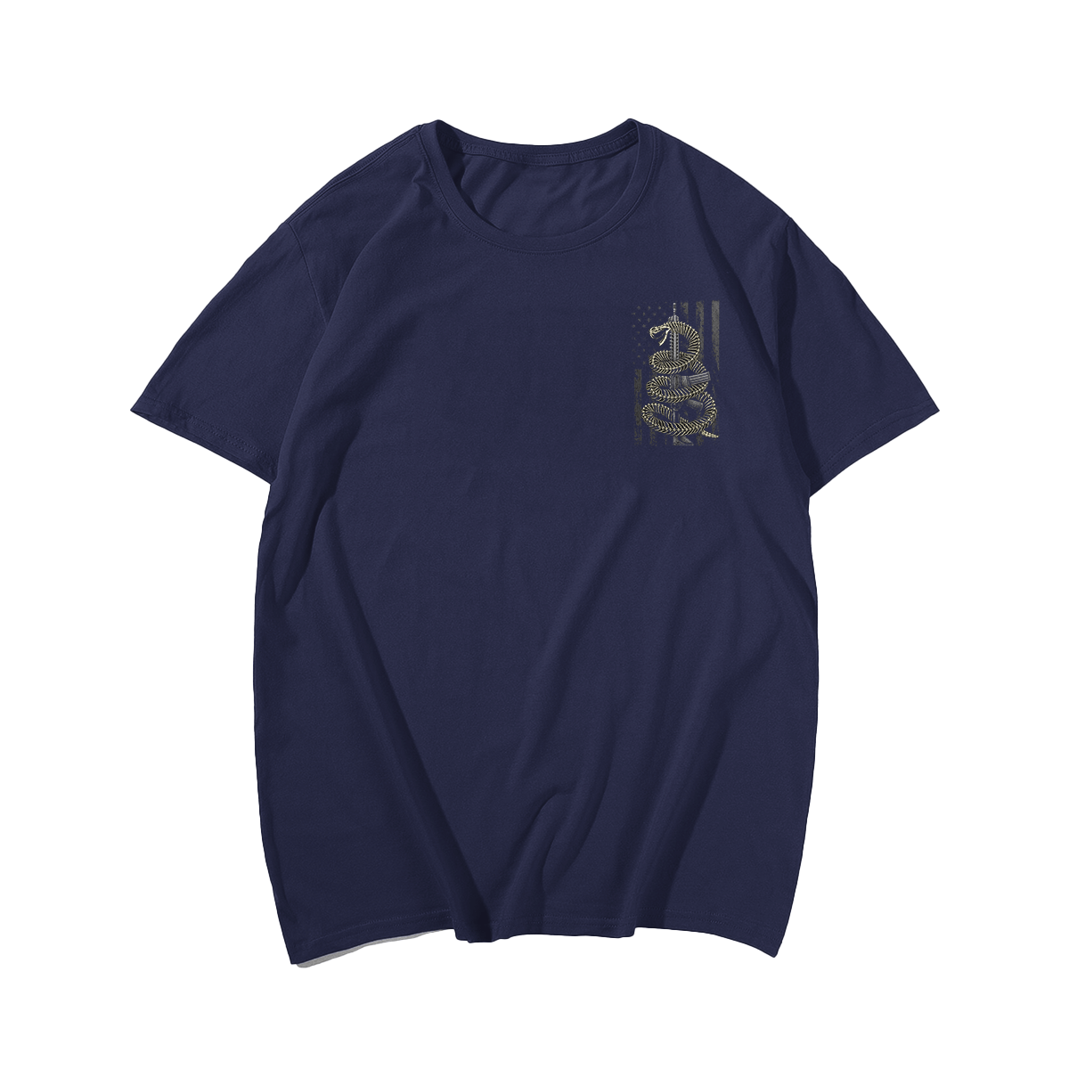 Skeletal Gadsden Snake Plus Size T-Shirt