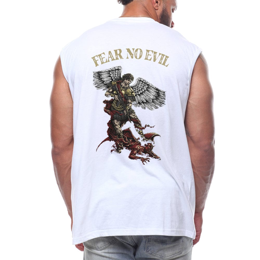 Fear No Evil Back fashion Sleeveless
