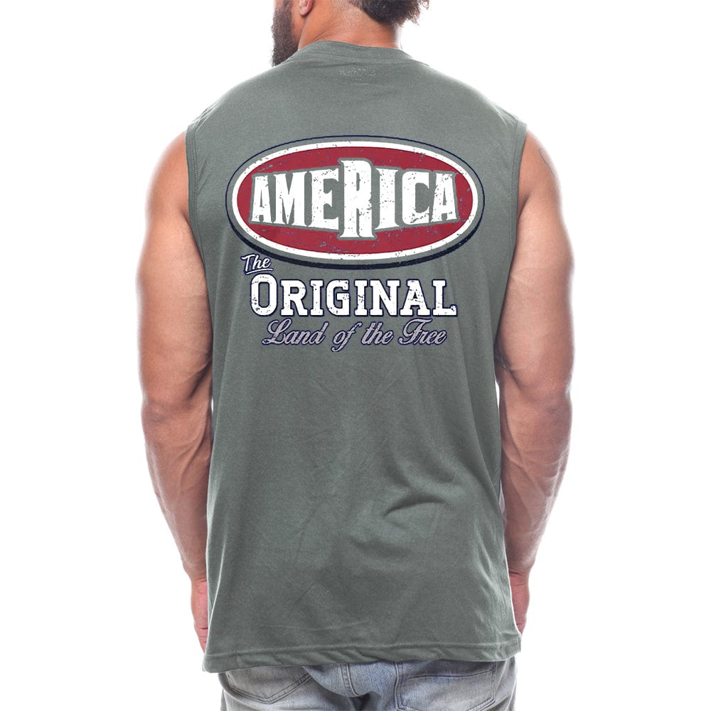 America - The Original Back fashion Sleeveless