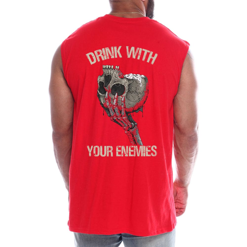 Drink With Your Enemies Back fashion Sleeveless