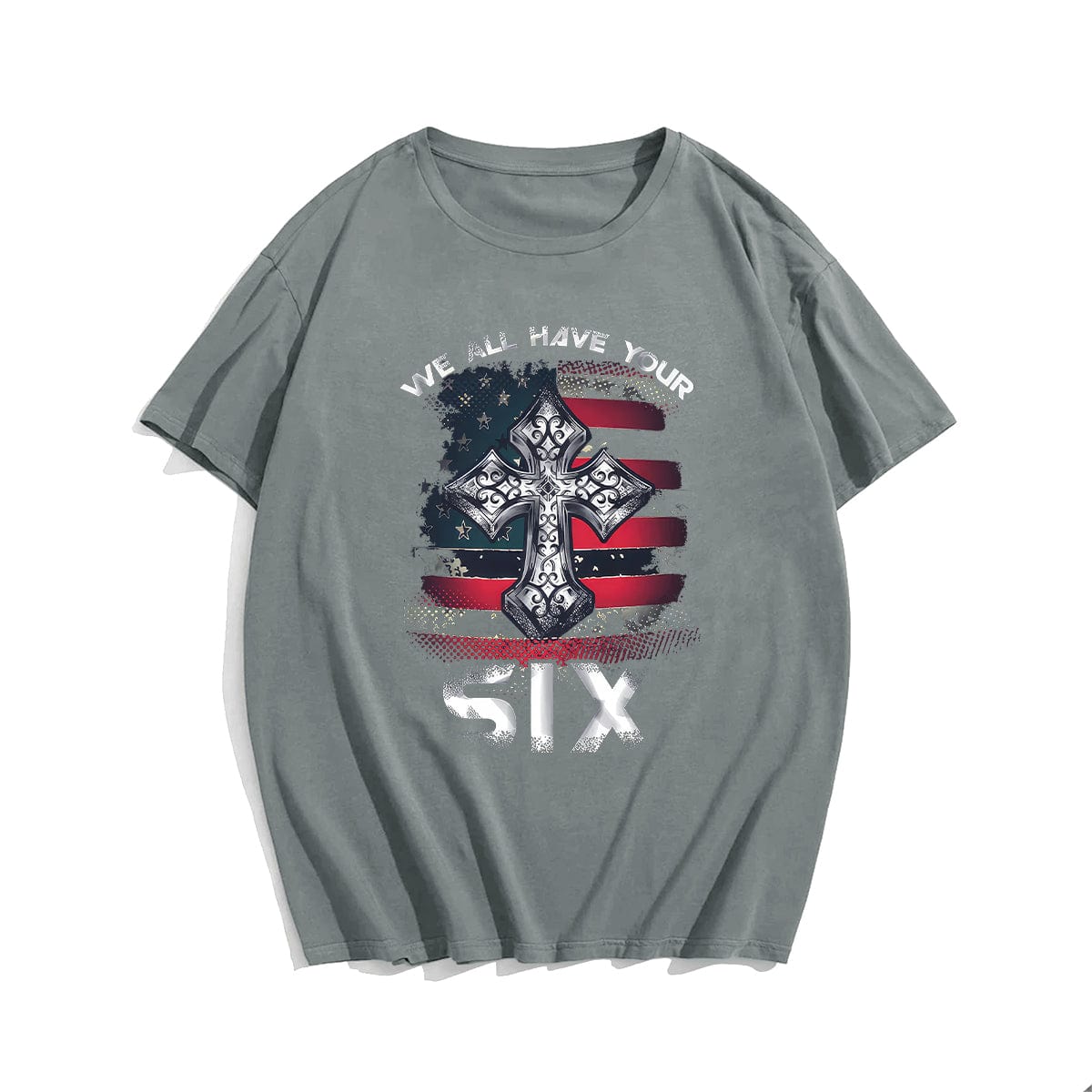 We All Have Your Six Cross Men's T-Shirts