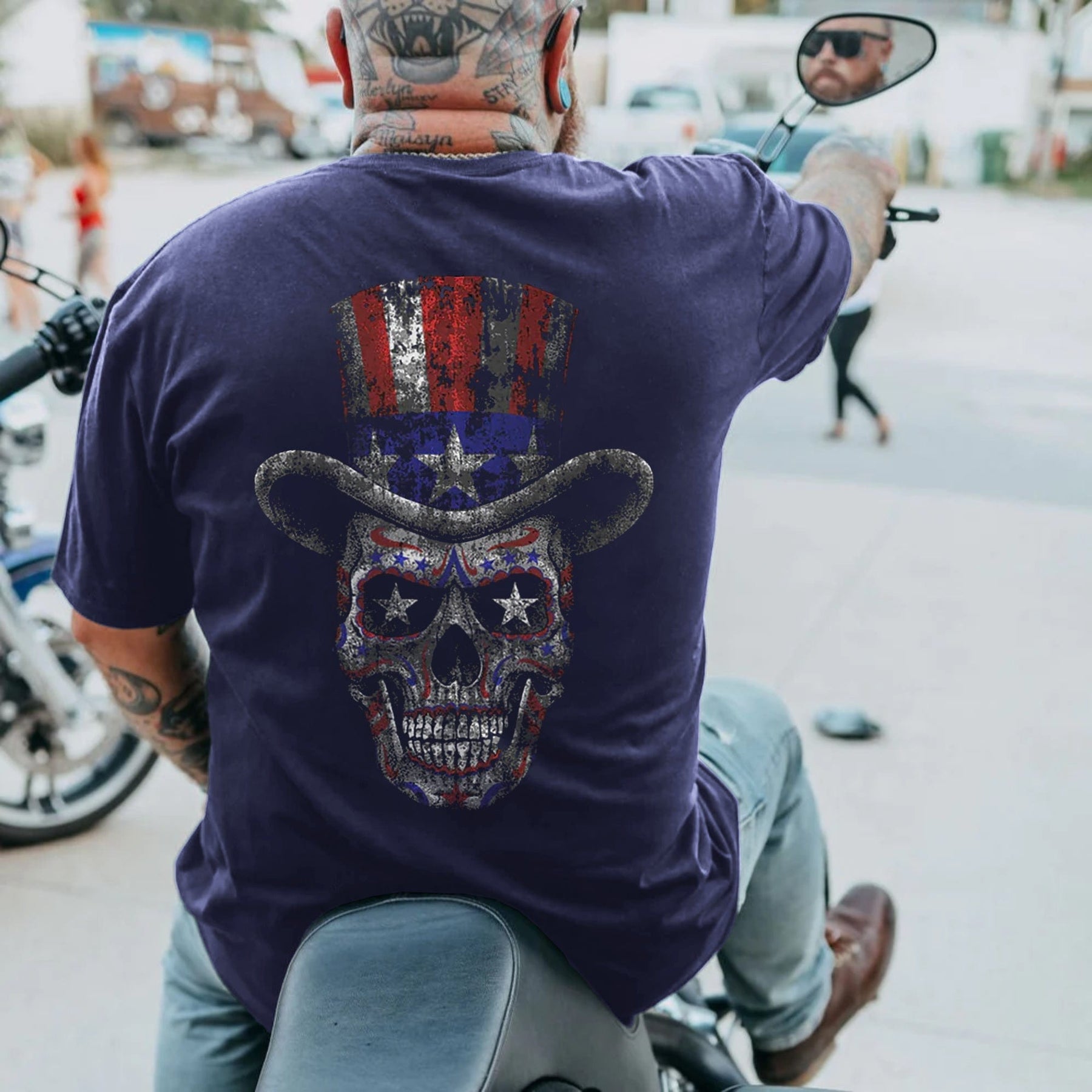 American Sugar Skull Plus Size T-Shirt