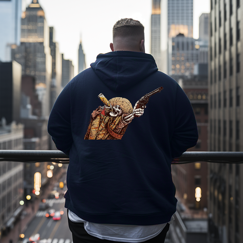 Men's Shot for Shot Plus Size Hoodie