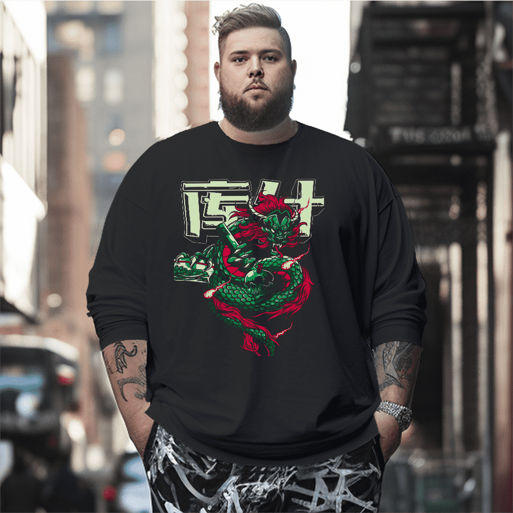 KUSH Vintage Plus Size Long Sleeve T-Shirt