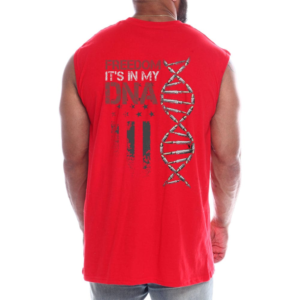 Freedom In My DNA Back fashion Sleeveless