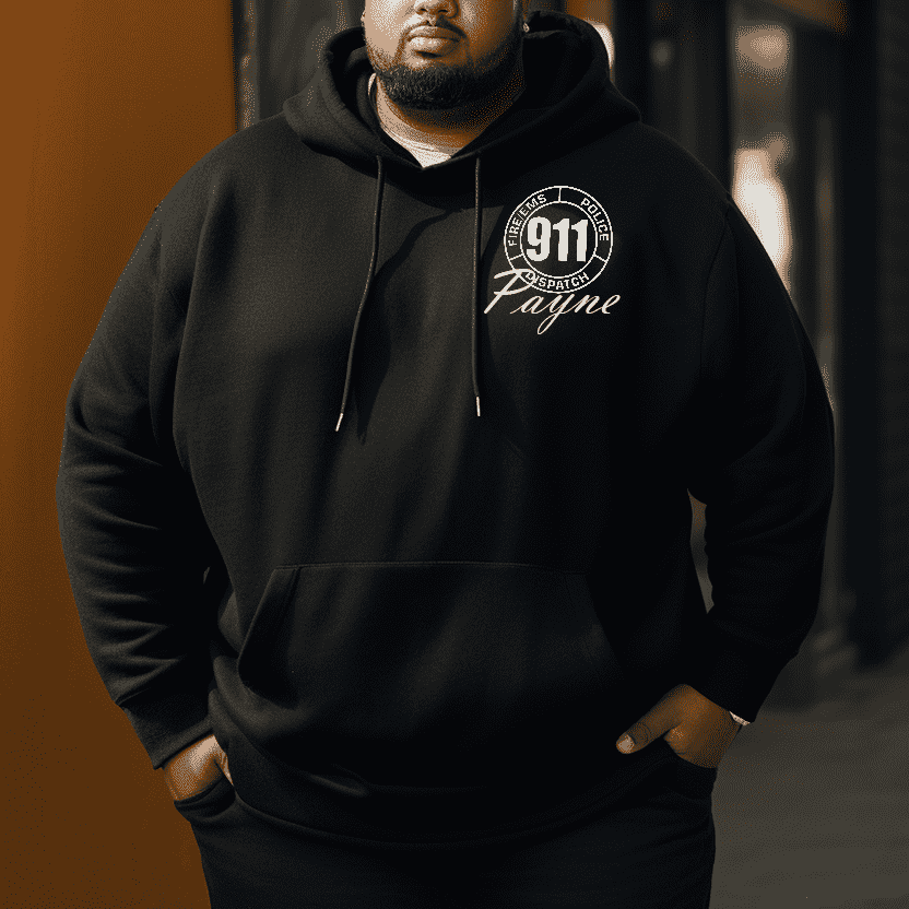 911 Operator Men's Plus Size Hoodies