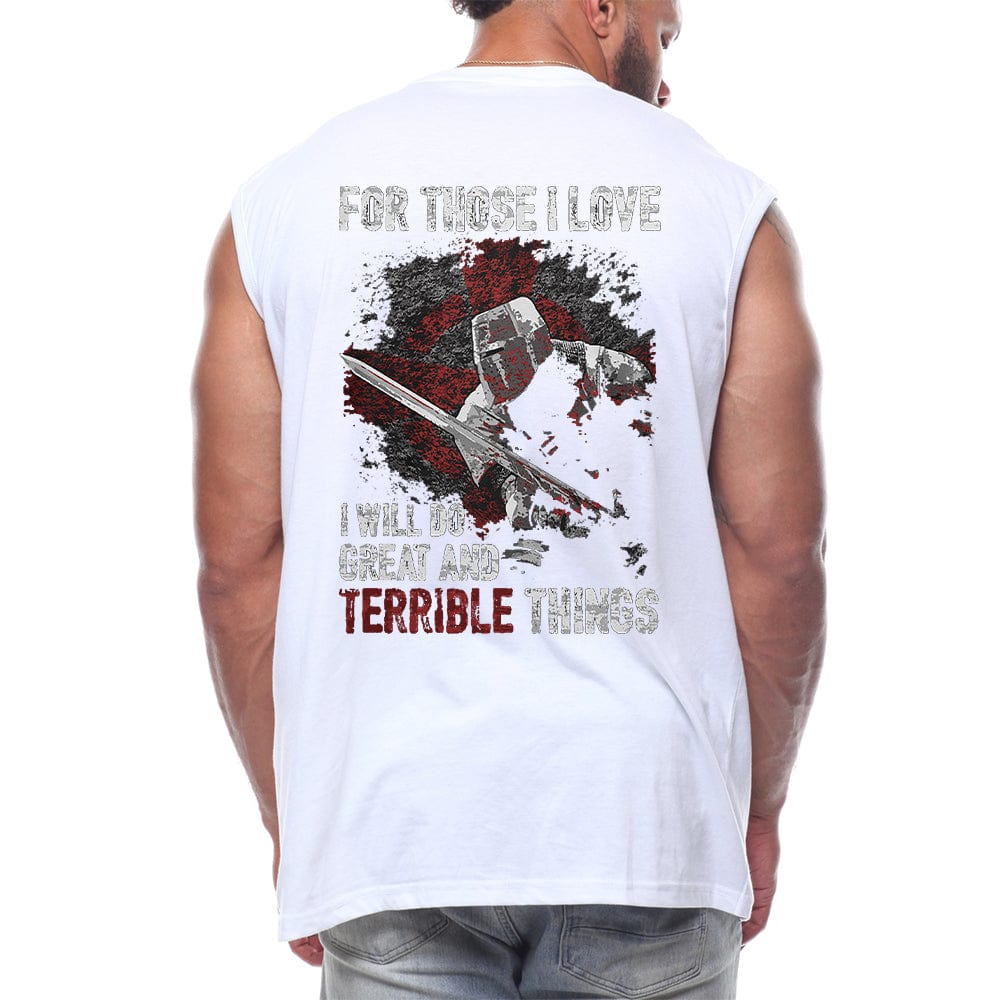 Great And Terrible Things Back fashion Sleeveless