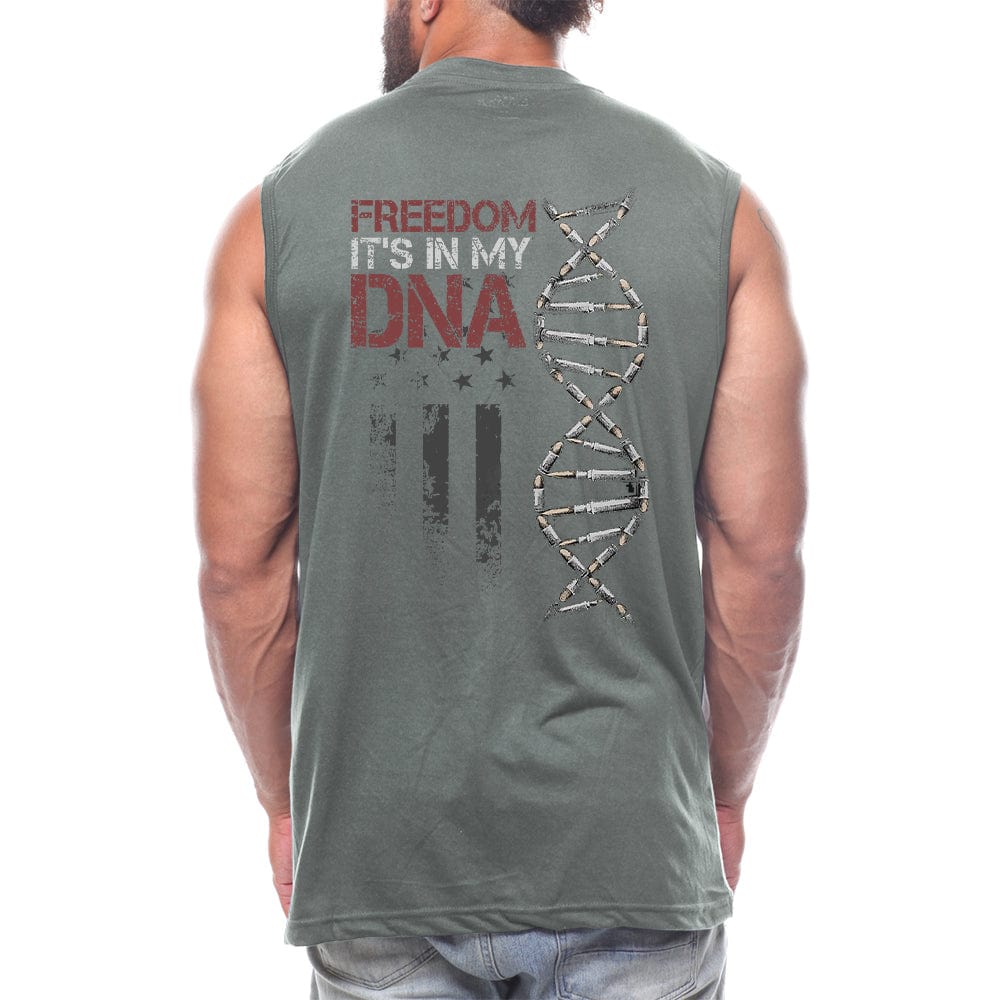 Freedom In My DNA Back fashion Sleeveless