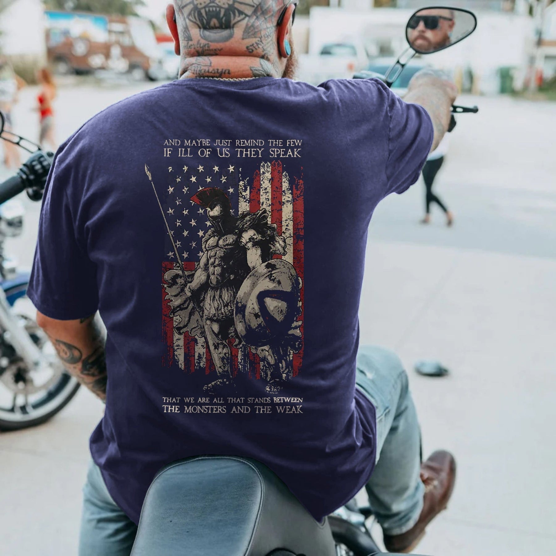American Spartan Plus Size T-Shirt