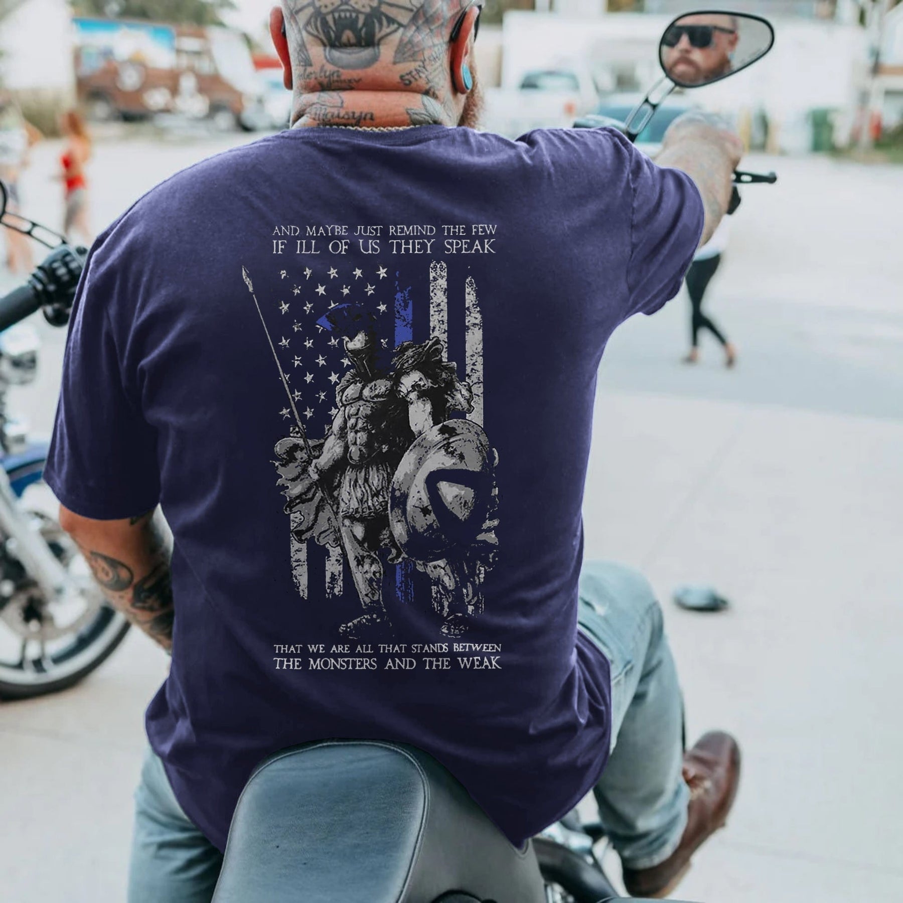 American Spartan Plus Size T-Shirt