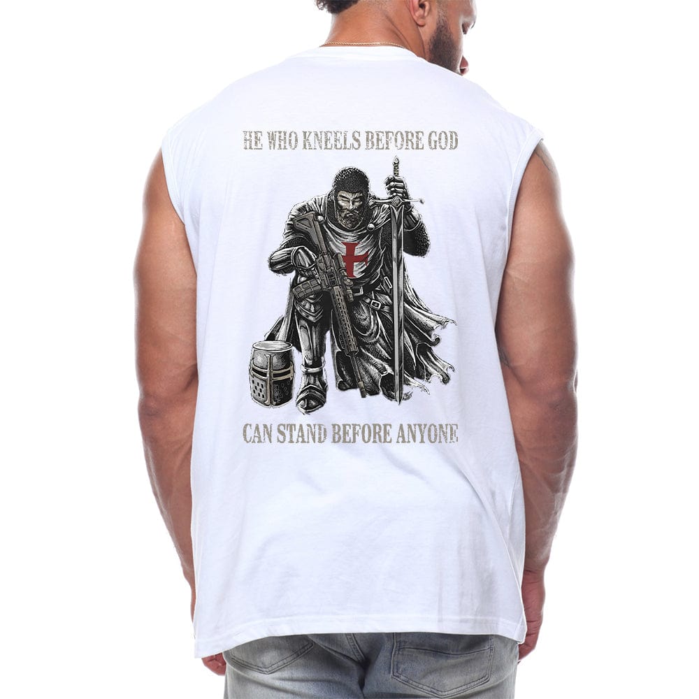 He Who Kneels Before God Back fashion Sleeveless