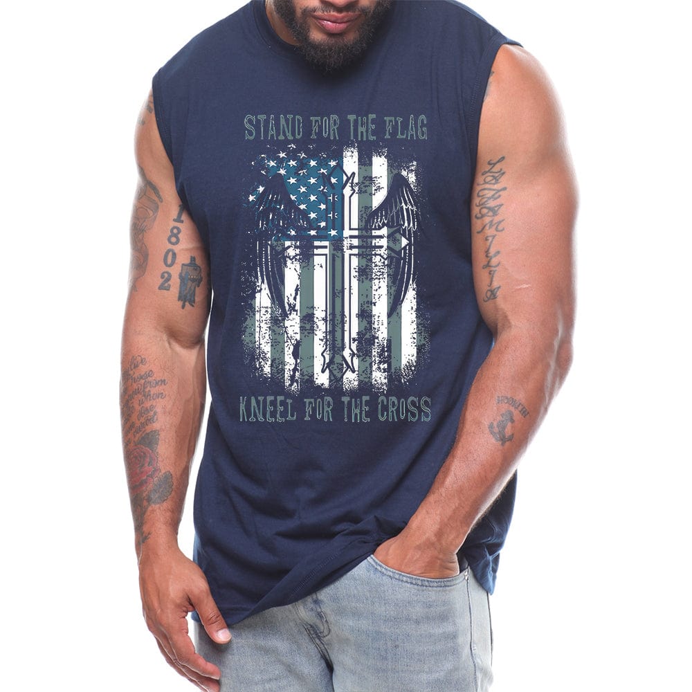 Stand For The Flag Kneel For The Cross (Version 2)