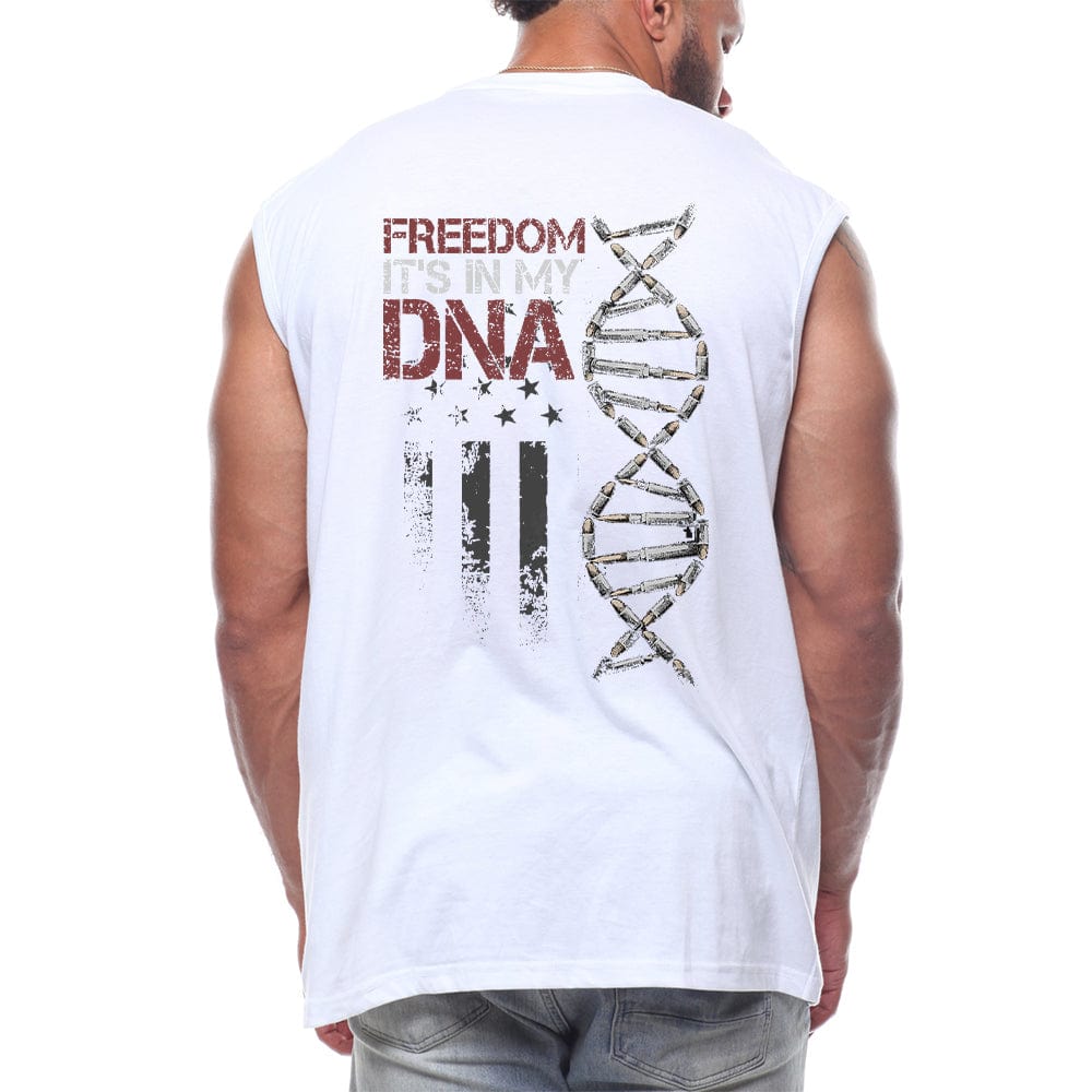 Freedom In My DNA Back fashion Sleeveless
