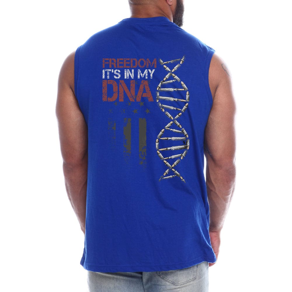 Freedom In My DNA Back fashion Sleeveless