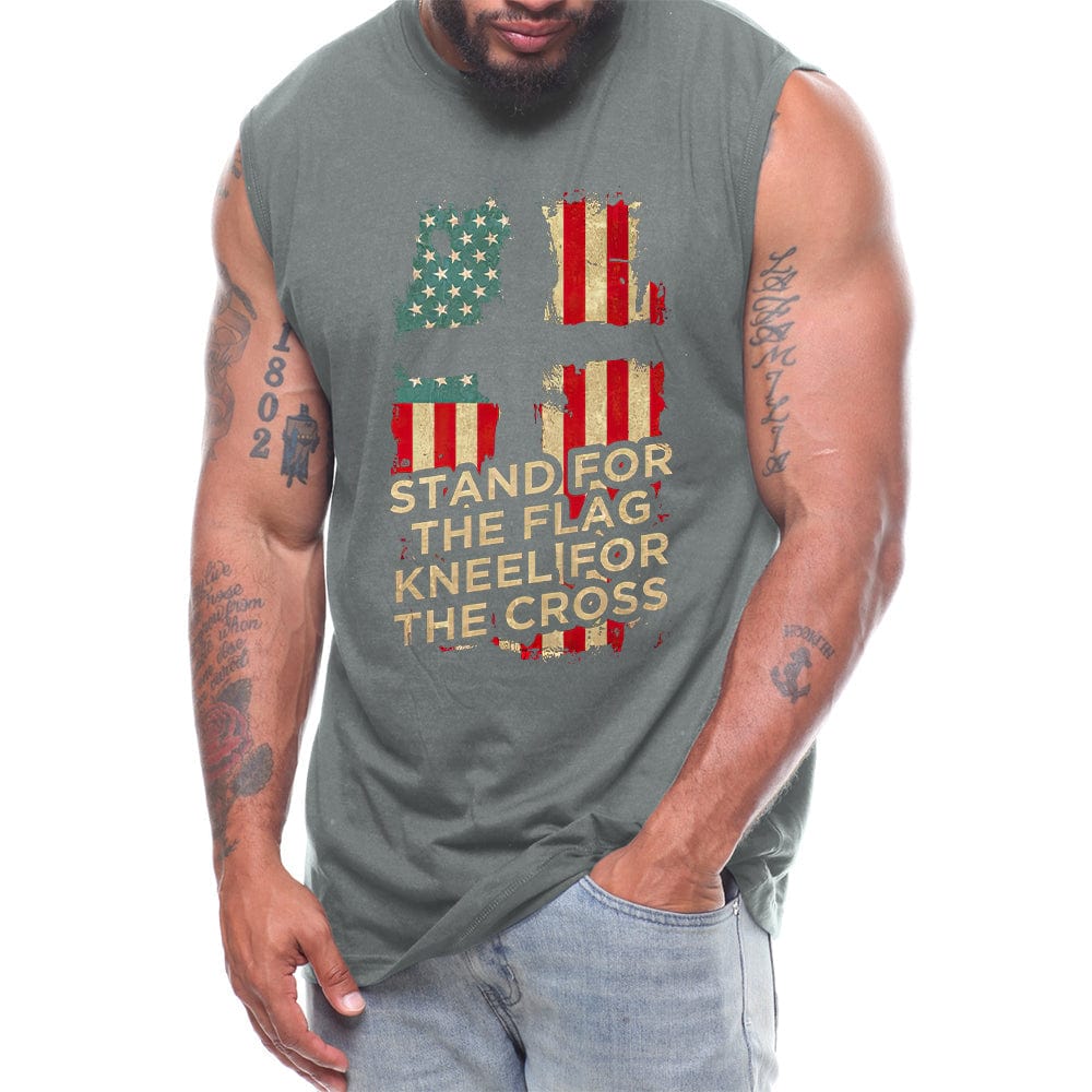 Limited Edition - Stand For The Flag Kneel For The Cross (Version 2)