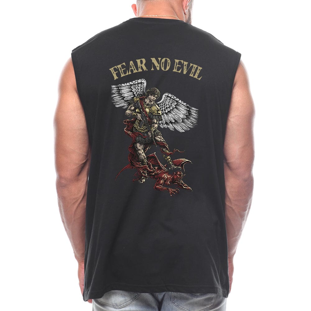 Fear No Evil Back fashion Sleeveless