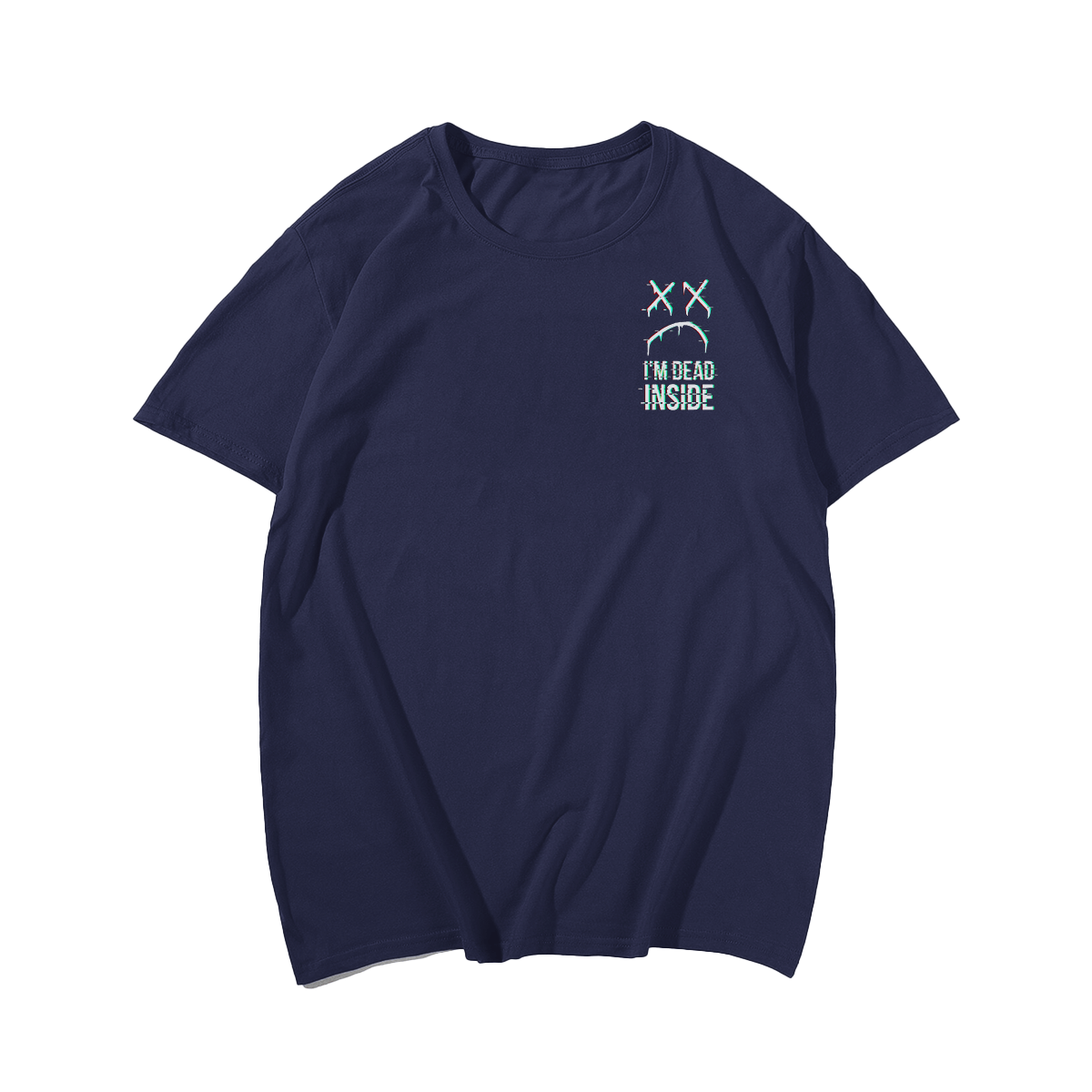 I'm Dead Inside Plus Size Men T-Shirt for Big & Tall