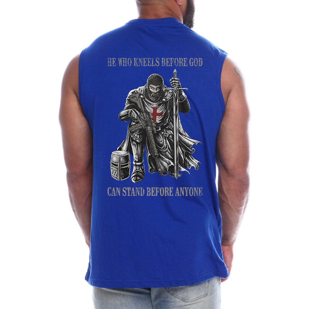 He Who Kneels Before God Back fashion Sleeveless