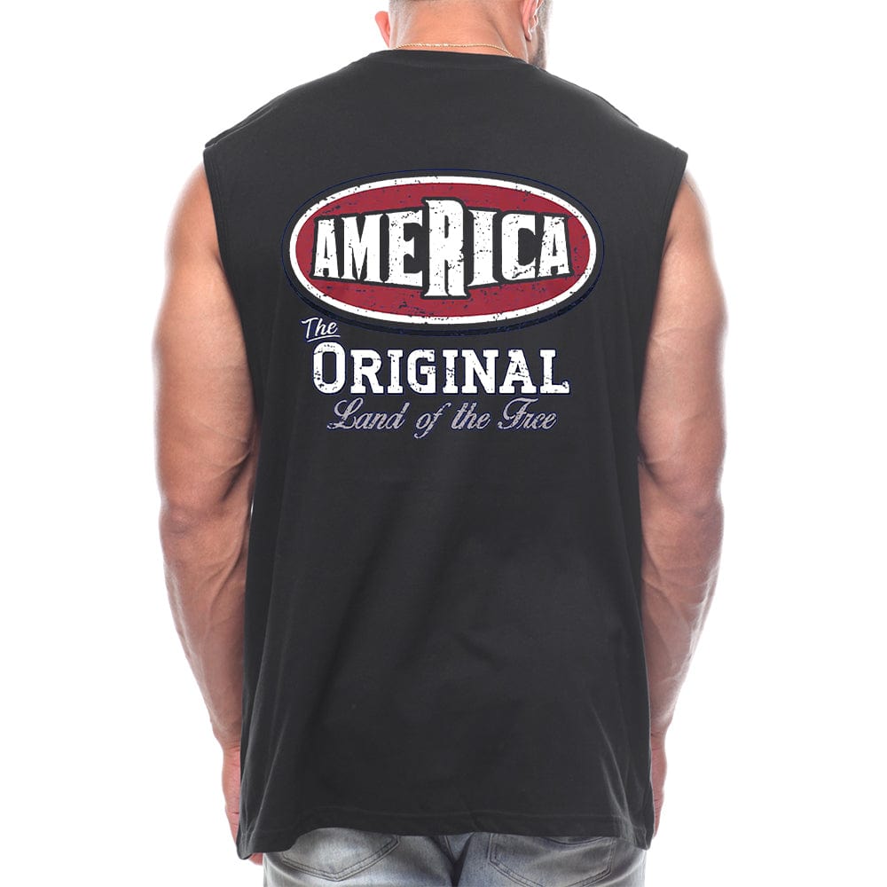 America - The Original Back fashion Sleeveless