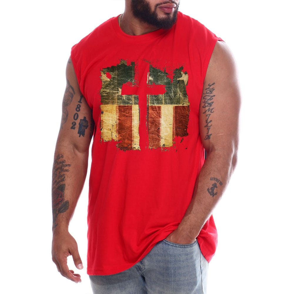 USA Cross Flag Shirt (Version 2)