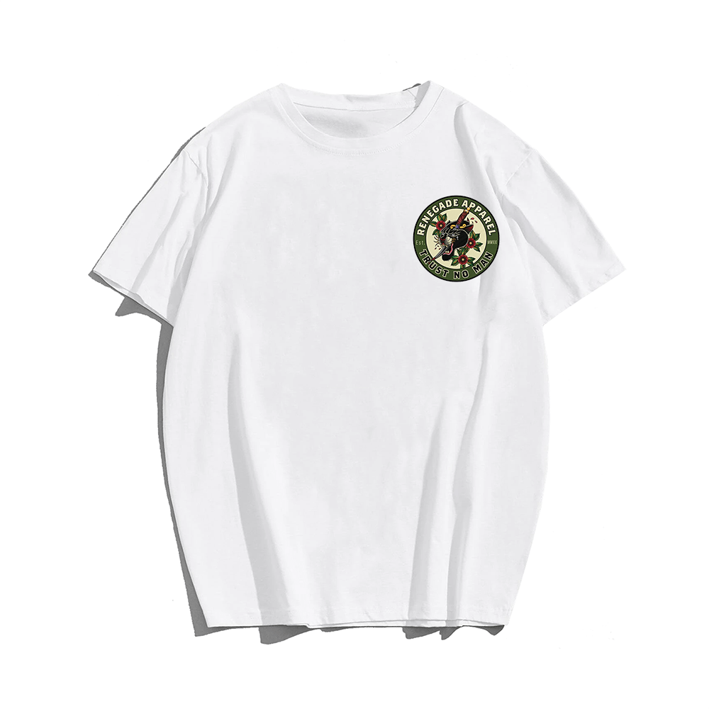 Trust No Man Plus Size T-shirt