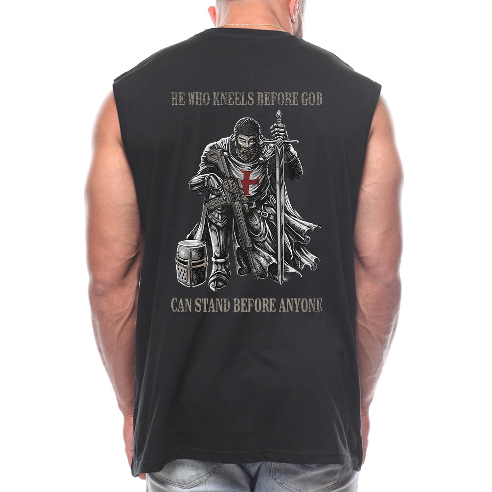 He Who Kneels Before God Back fashion Sleeveless