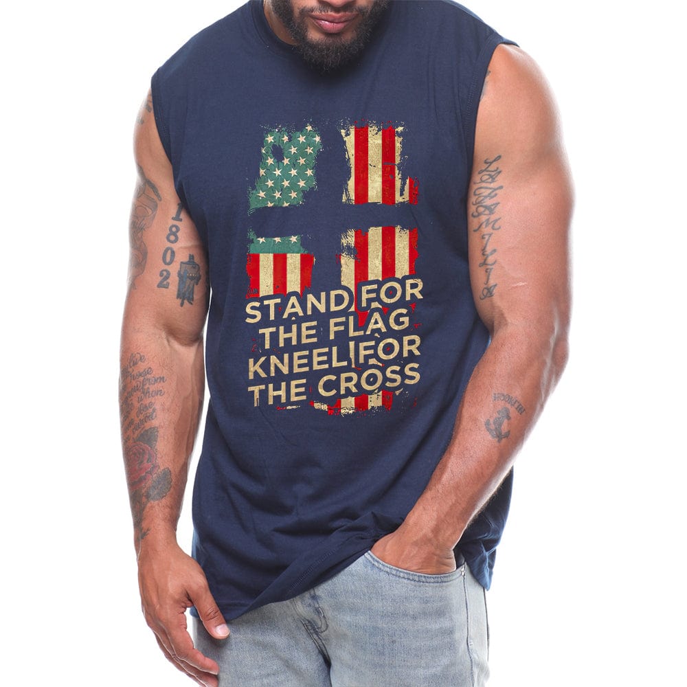 Limited Edition - Stand For The Flag Kneel For The Cross (Version 2)
