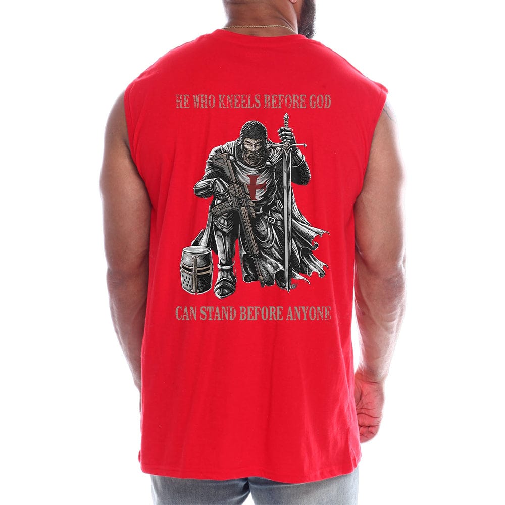 He Who Kneels Before God Back fashion Sleeveless