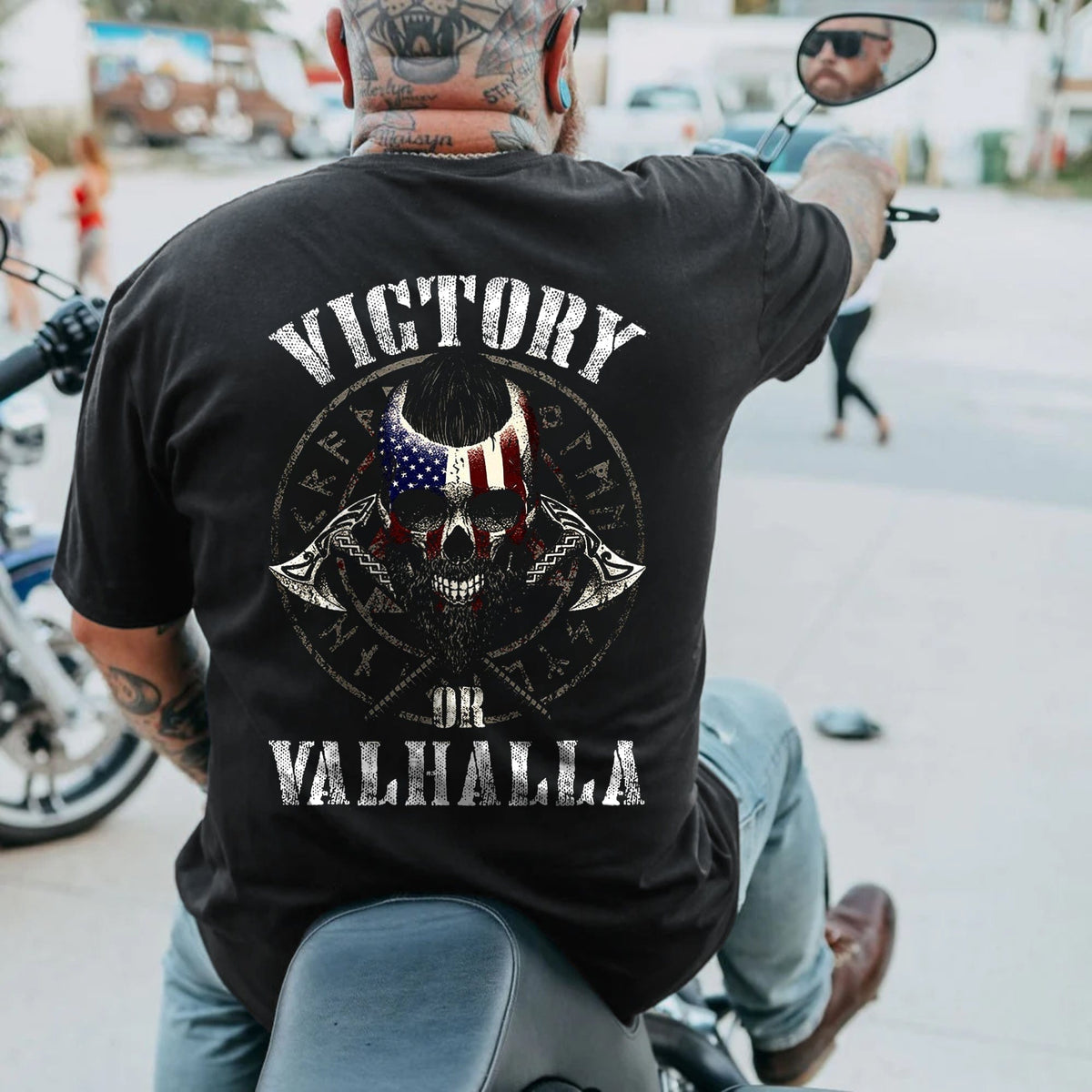 American Viking Plus Size T-Shirt