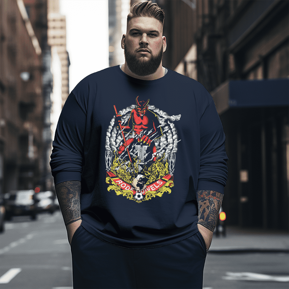 Rode Doivels Plus Size Long Sleeve T-Shirt