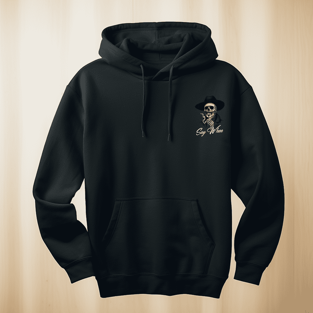 Say When Men's Plus Size Hoodie