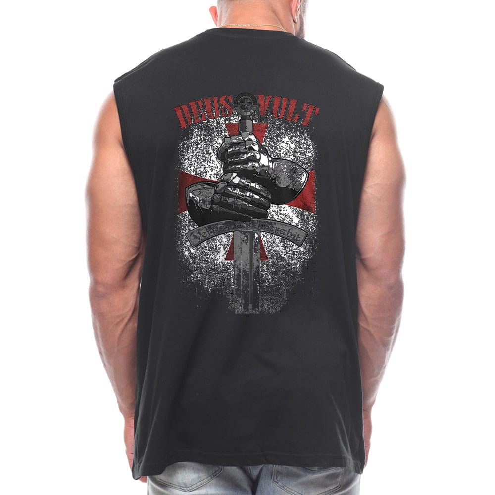 DEUS VULT Back fashion Sleeveless