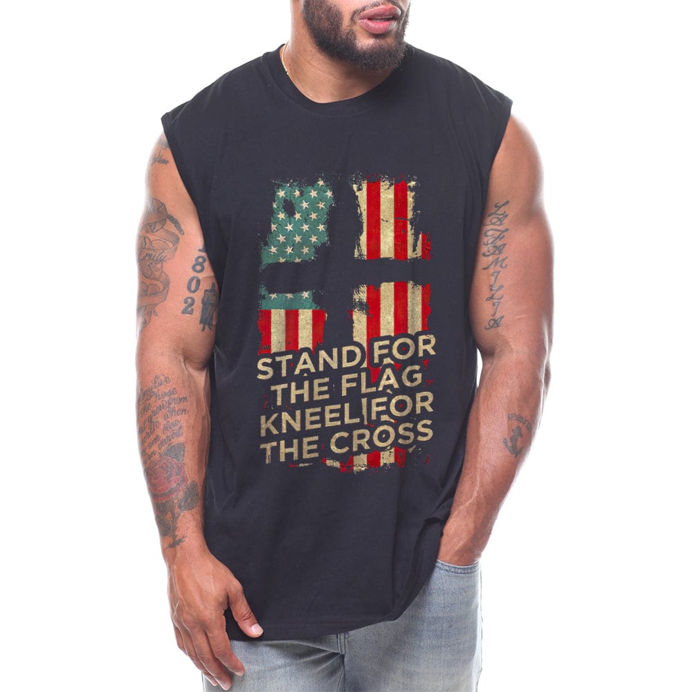 Limited Edition - Stand For The Flag Kneel For The Cross (Version 2)