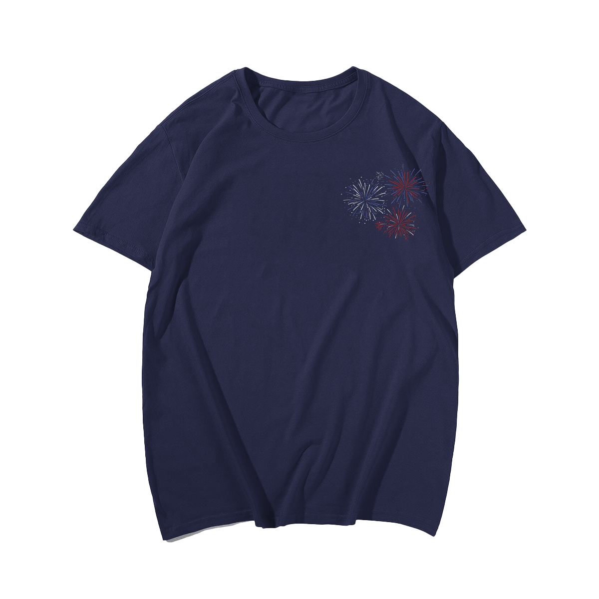 Fireworks Plus Size T-Shirt
