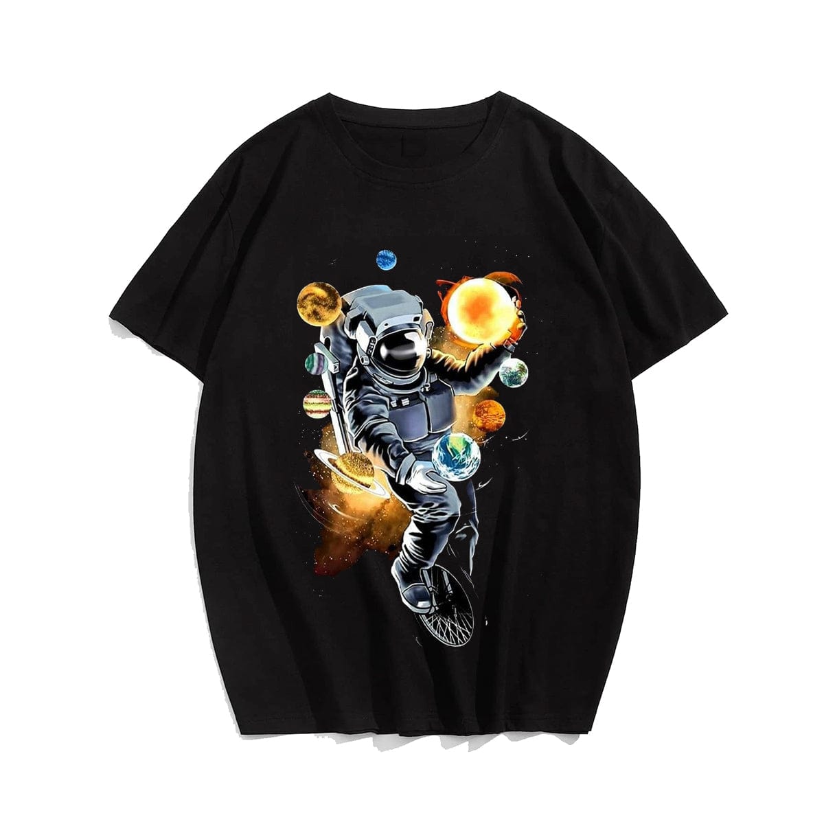 Astronaut series Men's Plus Size T-shirt