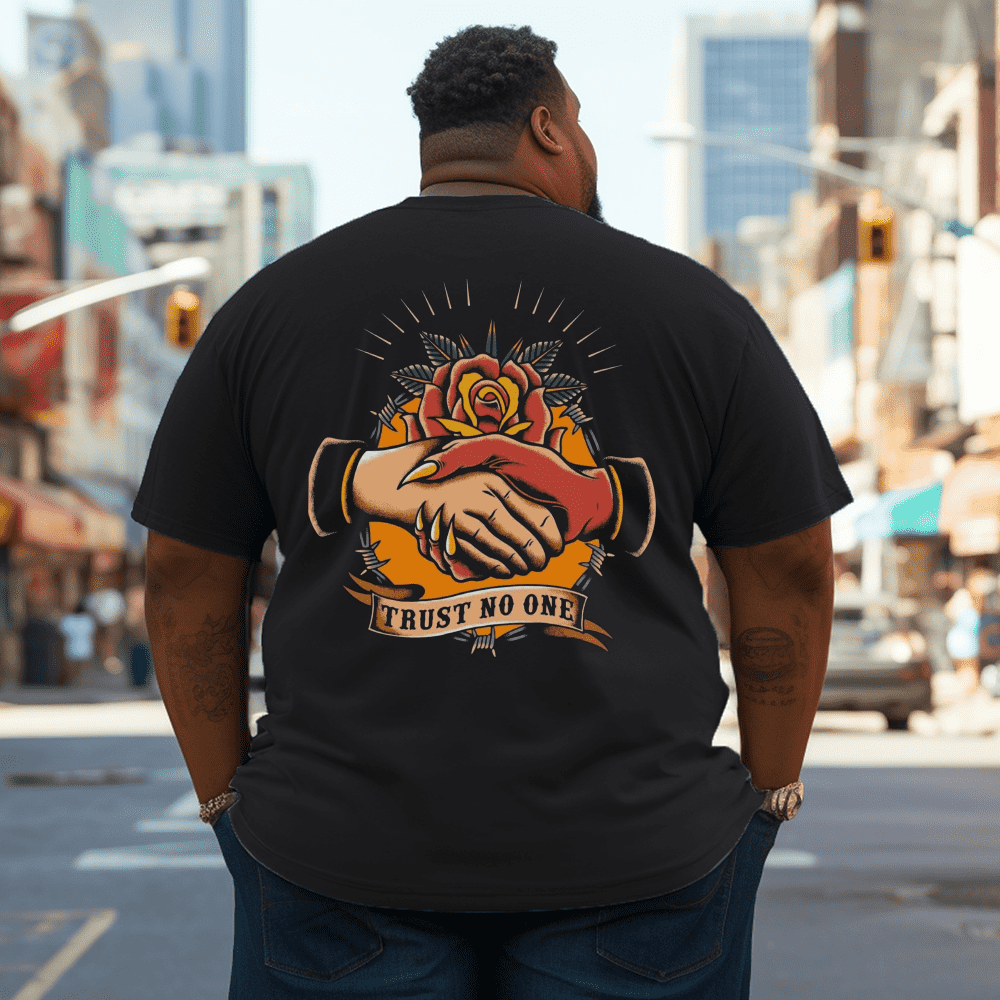 Trust No One Plus Size T-Shirt