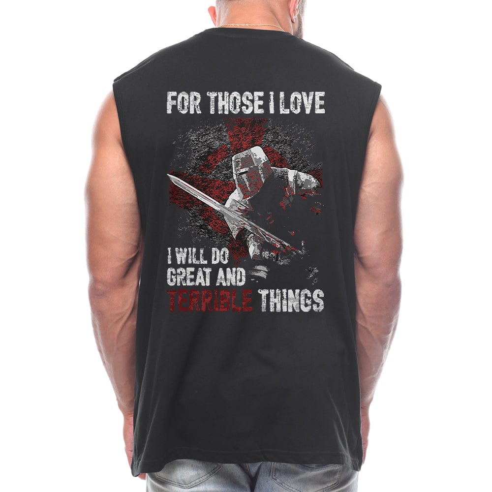Great And Terrible Things Back fashion Sleeveless