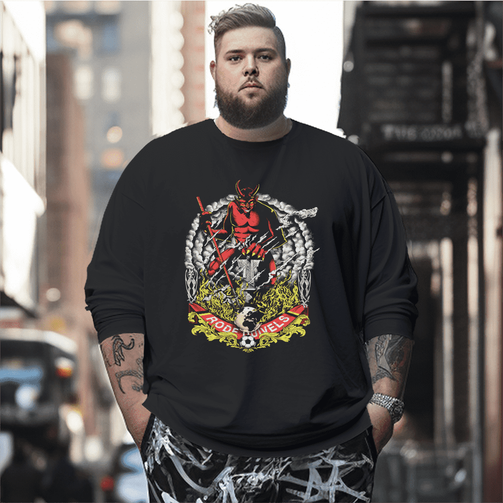 Rode Doivels Plus Size Long Sleeve T-Shirt