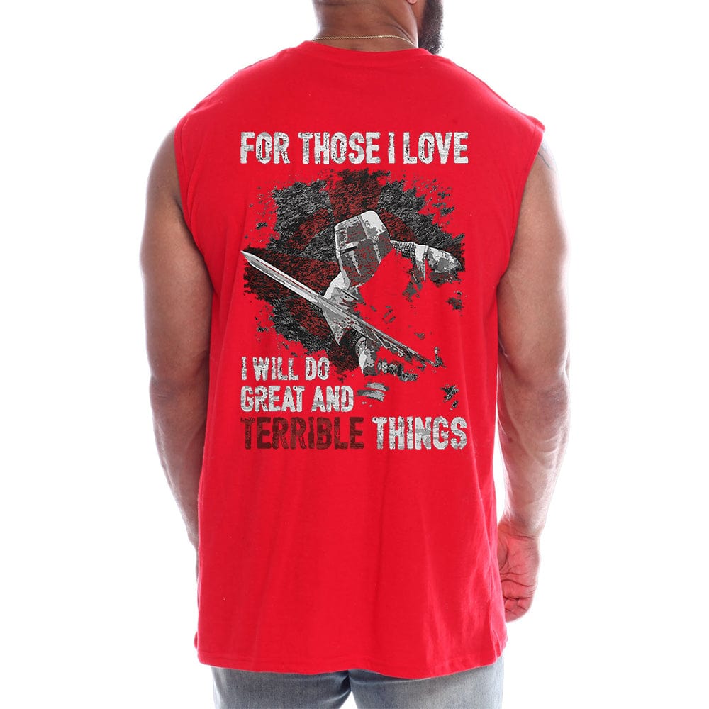 Great And Terrible Things Back fashion Sleeveless