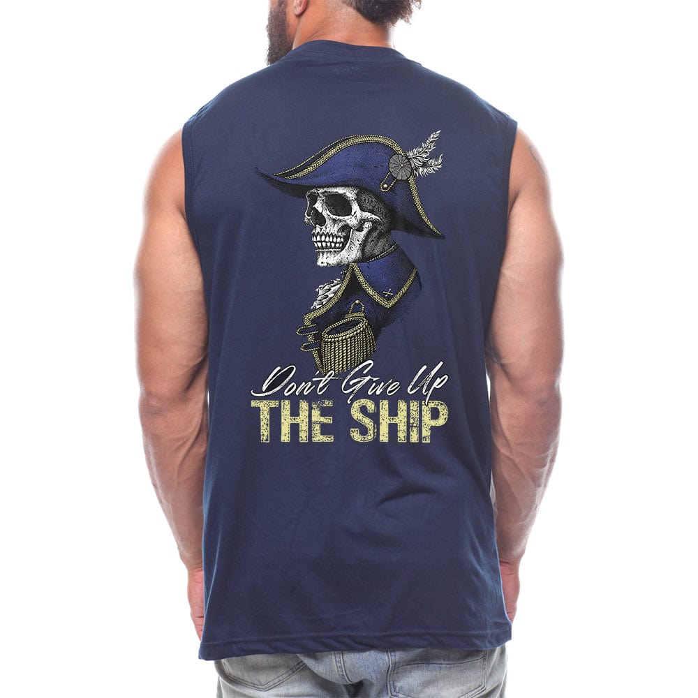 Don't Give Up The Ship Back fashion Sleeveless
