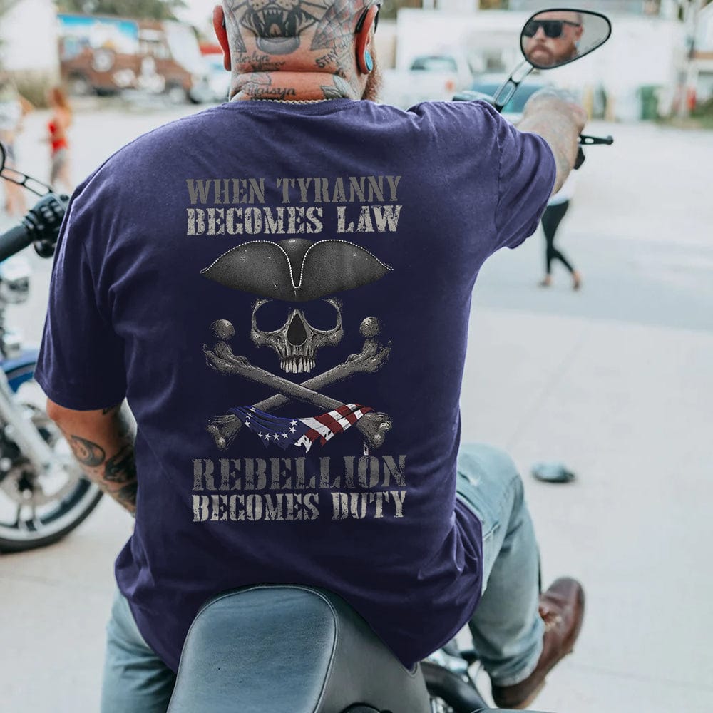 Rebellion Becomes Duty Plus Size T-Shirt