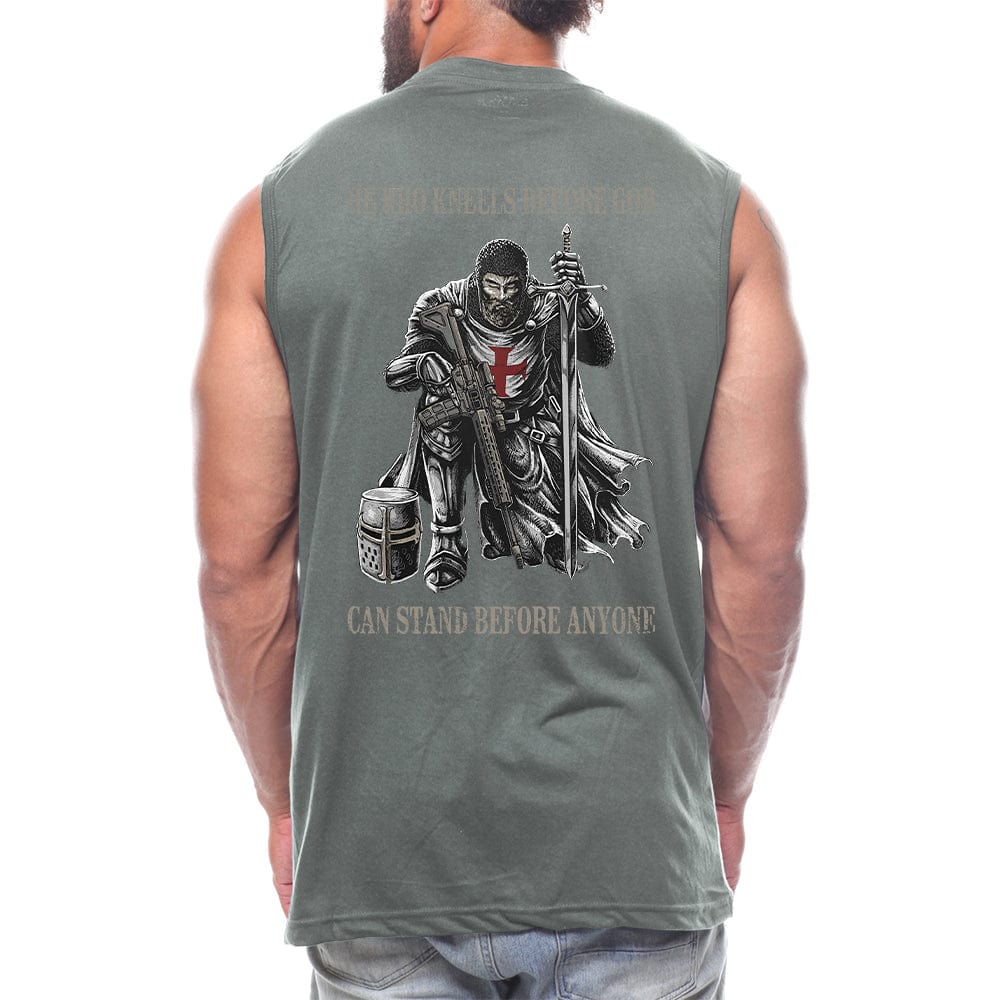 He Who Kneels Before God Back fashion Sleeveless